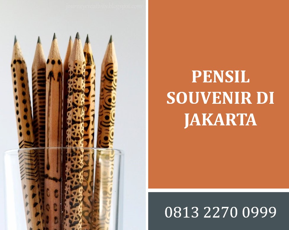 Pensil Souvenir di Jakarta