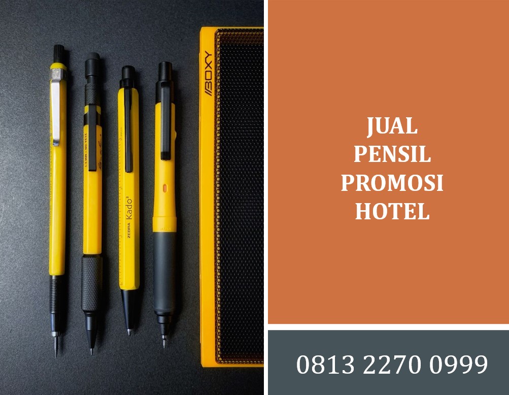 Jual Pensil Promosi Hotel