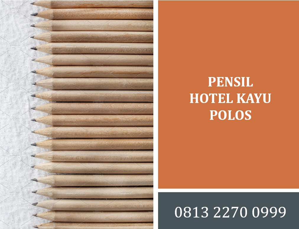 Pensil Hotel Kayu Polos